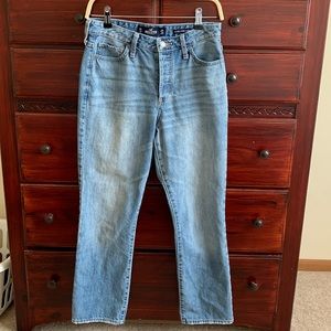 Hollister High Rise Vintage Straight Jeans 5R 27